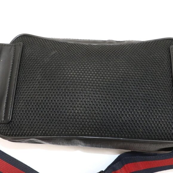 Gucci Soft GG Supreme Monogram Web Belt Bag - Black/Grey - Picture 11 of 16